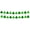 Clover bunting 3Pcs, variant on HOARBOEG St. Patrick's Day Party Supplies Green striped straw Green Irish Decorations for Holiday Birthday Celebration