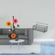thumbnail image 2 of Dispensador de papel higiénico vertical antideslizante con cesta colgante de pared y estantes flotantes de metal. Ideal para cocina, baño, sala de est, 2 of 8