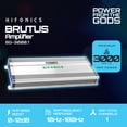 thumbnail image 2 of Hifonics Brutus BG 3000 Watt Class D Monoblock Amplifier with Built-In UV Meter, 2 of 14