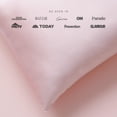 thumbnail image 6 of Fishers Finery 19 Momme 100% Pure Mulberry Silk Pillowcase for Hair & Skin, Grade 6A, Standard, Silver, 6 of 8