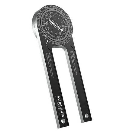 

Buodes Tool Box Miter Saw Protractor Scale Angle Finder Ruler Goniometer Degree Measuring Tool