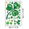 thumbnail image 3 of IPEWLEX St. Patrick Window Stickers - Easy-to-Apply Wall Decor,Perfect for Holiday Party & Store Window Decoration, 3 of 6