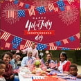 thumbnail image 4 of Decoraciones para el Día de los Caídos, pancartas del Día de la Independencia, fondos de fotos decorativos, suministros de decoración para el 4 de julio, suministros para eventos y fiestas al aire lib, 4 of 6
