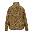 thumbnail image 2 of Regatta Womens Frankie Leopard Print Half Zip Fleece Top, 2 of 5