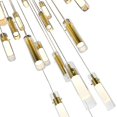 thumbnail image 3 of CWI Lighting Olinda Lustre LED Intégré Or Satiné, 3 of 5