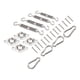 thumbnail image 1 of Kit De Hardware De Vela De Parasol, Kit De Hardware De Toldo Antioxidante Anticorrosión Portátil Para Jardín Para Césped Para Patio ANGGREK Otros, 1 of 8