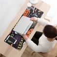thumbnail image 3 of Long Mouse Pads for Desk,Halloween Spooky Words and Icons Pattern Desk Mats on Top Of Desks, Desk Mouse Pad Extra Large with 3mm Non-Slip Base and Stitched Edge for Gaming,Office,Work,Home 31.5x11.8in, 3 of 5