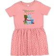 thumbnail image 3 of Inktastic I Want a Hippopotamus for Christmas Girls Toddler Dress, 3 of 5