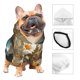 thumbnail image 3 of Fotbe Rustic Daisy Mason Jars Sudadera con Estampado para Perros Pequeños – Suéter con Capucha para Mascotas, Tela Suave de Forro Polar con Bolsillo-Medium, 3 of 7