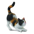 thumbnail image 2 of Collecta 3-Color House Cat (Stretching), 2.4""L x 2.6""H, Yellow, 2 of 2
