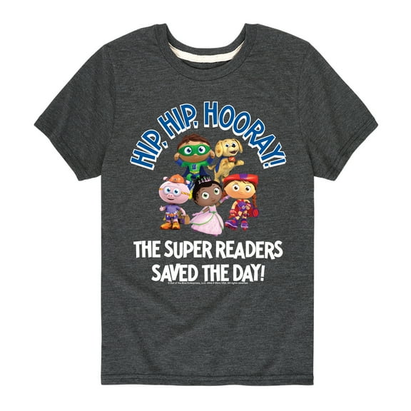Super Why - Hip Hip Hooray - Toddler And Youth Short Sleeve Tee