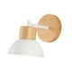 thumbnail image 3 of Lámpara de pared moderna Sunnimix Apliques de madera y metal Blanco, 3 of 8