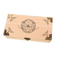 thumbnail image 4 of Caja de madera para guardar cartas, dados y recuerdos. Estilo B, 4 of 9