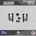 thumbnail image 4 of Kalair GFX Graphics Kit for Kawasaki ATV Mojave 250 Lethal Series, 4 of 5