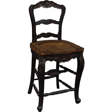 Elegant French Country Farmhouse Counter Stool