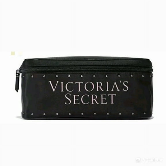 Victoria's Secret Forever Angel Train Case Cosmetic Travel Bags 3 Pcs Set