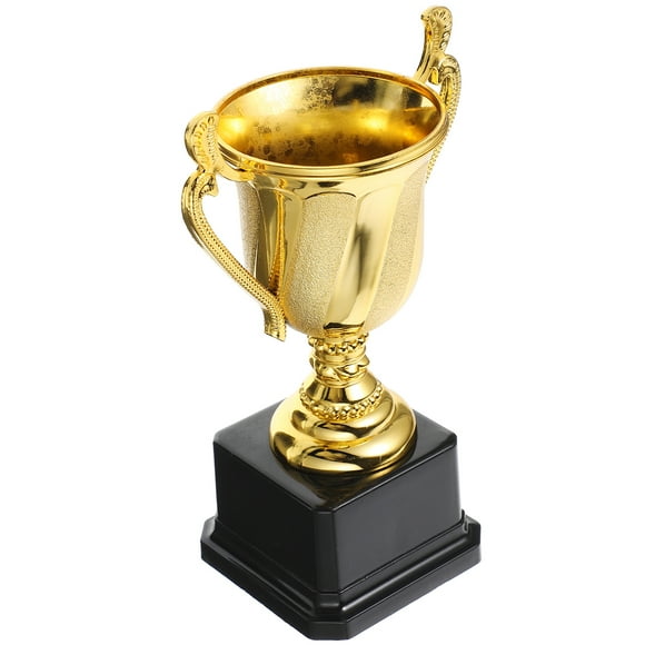 AURARMLET Trophy Dorado Plástico Para Con Espacio Para Personalizar Únicos