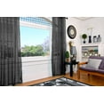 thumbnail image 3 of All American Collection New High Quality Plaid 2 Panel Sheer Curtain with Grommet 110"x84", 3 of 3