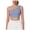 Blue-w, variant on Sports Bras for Women One Shoulder Racerback Seamless Yoga Running Dance Workout Antibacterial Bras for Women XL