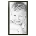 thumbnail image 2 of ArtToFrames 25" x 46" Honors Black with Gold Picture Frame, 25x46 inch Black Wood Poster Frame (WOM-5158), 2 of 7