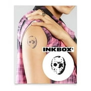 Inkbox Temporary Tattoos, Semi-Permanent Tattoo, One Premium Easy Long Lasting, Water-Resistant Temp Tattoo with For Now Ink - Lasts 1-2 Weeks, Friki, 3 x 3 in