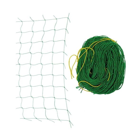 TABLZONE 2Pcs Garden Vines Net Green Nylon Mesh for Climbing Vegetables Fruits and Flowers