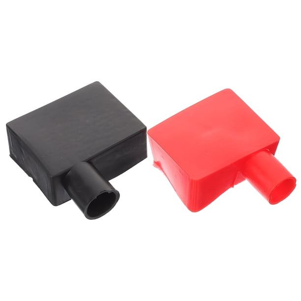 par de protectores de terminales de batería, accesorios para terminales de batería de automóvil