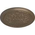 thumbnail image 3 of Ekena Millwork 15 3/4"OD x 5/8"P Luton Ceiling Medallion (Fits Canopies up to 1 1/8"), Hand-Painted Warm Silver, 3 of 6