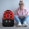 thumbnail image 2 of Aplkyhs Ladybug School Backpack for Age 6-18 Large Capacity Ergonomic Padded Straps School Bag for Boys Girls Elementary Middle High School Students Back to School Use, 2 of 7