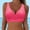 Pink, variant on New & Trending NMMUED Bikini Top, Push Up Bikini Top, Padded Bikini Top, Full Coverage Bikini Top, Bathing Suit Tops for Women, Army Green L