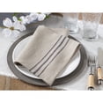 thumbnail image 3 of Saro Lifestyle Striped Linen Napkin (Set of 4), 3 of 4