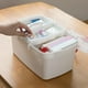 thumbnail image 2 of Caja de almacenamiento de botiquín de primeros auxilios con bandeja extraíble multicapa para el hogar L, 2 of 8