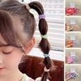 thumbnail image 3 of YAOBAMM Hair Rope 1 Set Hair Tie with Multi Styles Anti fall Tight Exquisite Vibrant Color Gift Soft High Elastic Simple Hair Ropes for Hair Accessories, 3 of 7