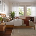 thumbnail image 3 of Savannah Twin XL Solid Wood Low Profile Platform Bed in Light Toffee, 3 of 14