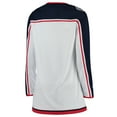 thumbnail image 3 of Women's Fanatics White Columbus Blue Jackets Away Breakaway Jersey, 3 of 3