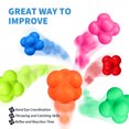 thumbnail image 4 of 6 PCS Agility Reaction Reflex Ball Bouncing Ball Baseball Tennis Badminton Reaction Training Ball Exercise Fitness Ball, 4 of 8