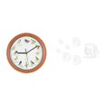 thumbnail image 1 of Reloj de pared con diseño de pájaro, decorativo, de pared con función de canto, material acrílico, apto para dormitorio, sala de estar y ofic, 1 of 8