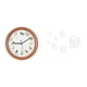 thumbnail image 1 of Reloj de pared con diseño de pájaro y espejo acrílico, pegatinas decorativas para colgar en la habitación o el hogar., 1 of 8