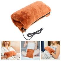 1pc Portable USB Hand Warmer Winter Electric Heating Warmer Pillow Hand Muffs