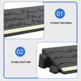 thumbnail image 3 of Shisuyan 2pcs Robot Vacuum Threshold Ramp Heavy Duty Curb Ramps Sidewalk Ramps Robot Ramp Cushion Threshold Wheelchair Ramp for Doorways Entry, 3 of 9