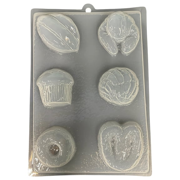 Molde Para Gelatina En Forma De Pan Dulce Surtido de 6