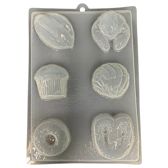 Molde Para Gelatina En Forma De Pan Dulce Surtido de 6