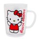 thumbnail image 2 of Taza de cristal Hello Kitty Sanrio Red Outfit con tapa, 400 ml, 2 of 9