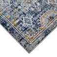 thumbnail image 4 of 5' x 7' Blue and Orange Geometric Power Loom Area Rug, 4 of 5