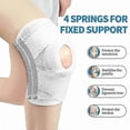 thumbnail image 2 of Reinforced Compression Knee Pads with Side Stabilizers Breathable Adjustable Knee Pads for Knee Pain Arthritis Injury Recovery LXY, 2 of 4