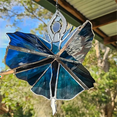 thumbnail image 3 of Dancing Lady Stained Glass Spinner Outdoor Hanging Decor Garden Decorations Decorative Wind Spinner Ouddoor Butterfly A, 3 of 5
