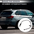 thumbnail image 2 of 1 pc Sensor de desgaste de pastillas de freno delantero para Lexus RC F GS F 2015-2020 No. 4777024010 Goma TPU, 2 of 6