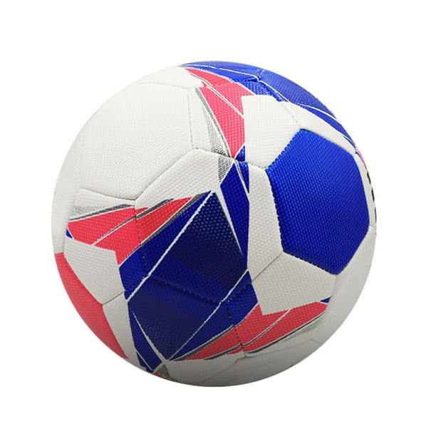 Balón de fútbol portátil Yuarrent para diversión y partidos competitivos azul No. 4