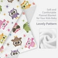 thumbnail image 2 of Owl Blanket, Color Doodle Cute Owl Baby Blankets, Owl Baby Blanket, Owl Gifts Blanket, Gift Blanket for Boys Girls, Throw Blanket in Living Room Bedroom, Birthday Gifts for Kids Newborns,(50"x60"), 2 of 7