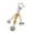 03 White K 0262, variant on Elegant Keyring Women Key Jewelry Sun Bag Charm Creative Sun Key Ornament Suitable for Daily Use and Special Occasions